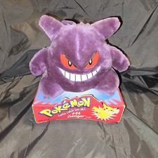 1999 Vintage Nintendo Hasbro Pokemon #94 Gengar Plush NIB RARE picture