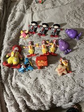 Vintage Ronald McDonald Hamburgler  Birdie Grimace Toys 1984 1988 1995 Lot Of 13 picture