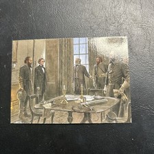 Jb6a Art Of Mort Kunstler 1997, The Blue And Gray Civil War #67 Jefferson Davis picture
