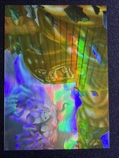 1995 Fleer Ultra Spider-man HoloBlast Venom vs. Juggernaut Card 5 of 6 picture