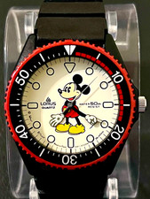 Vintage Lorus Seiko Mickey Mouse Diver Men’s Watch | New Old Stock picture