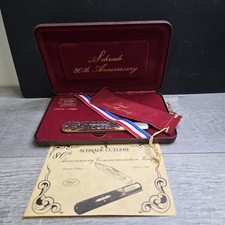 Schrade 280 80th Anniversary Knife 1904–1984 USA Lockback w/ Box & Papers picture