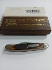 NIB Vintage Schrade Old Timer USA 1080T 3-Blade Pocket Knife stockman unused picture
