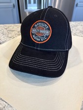 Harley Davidson Motor Cycles Genuine Motor Oil Museum Cap / Hat Size S/M NWT picture