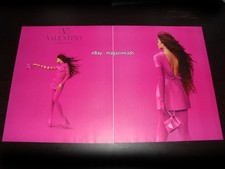 VALENTINO 2-Page PRINT AD Fall 2022 PINK PP Zendaya BEAUTIFUL GIRL picture