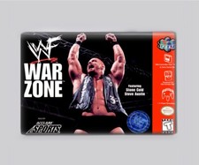 WWF WAR ZONE WRESTLING / N64 - 2