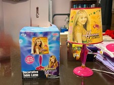 Vintage Disney Hannah Montana Decorative Table Lamp with Original Box picture