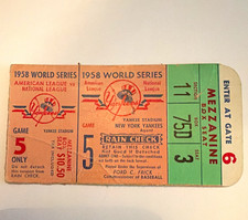 1958 World Series New York Yankees Yankee Stadium Game 5  picture