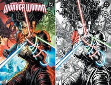 ABSOLUTE WONDER WOMAN #24 MICO SUAYAN NYCC EXCLUSIVE VARIANT SET  picture