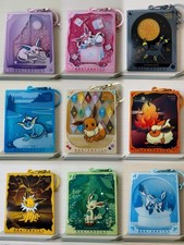 Official Pokemon Eevee Eeveelution Glitter Shaker / Quicksand Acrylic Charm picture