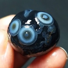 Rare 22G Natural Gobi Agate Eyes Agate/stone Madagascar  B1073 picture