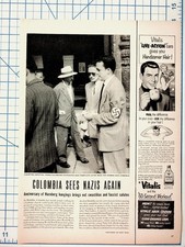 1940s Colombia Nazis Swastika Salute Vintage Magazine Article Print Ad picture