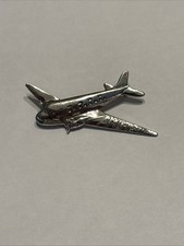 vintage American Airlines pilot/stewardess airplane pin - sterling silver picture