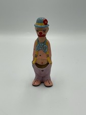 Vintage Sad, Face Hobo Clown Figure, Cactus Succulent, Planter, Ceramic picture