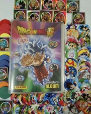 Rare Dragon Ball Super Panini Caps Tazos Complete Set 78/78 Collector Album picture