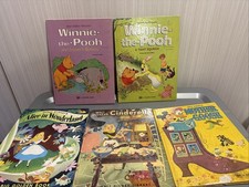 Vintage Walt Disney Golden Book Set Of 5 Immaculate Condition  picture