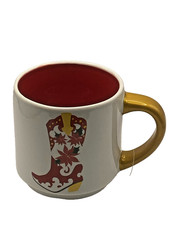 NEW TABLETOPS UNLIMITED DOLLY PARTON CHRISTMAS BOOT MUG CUP  picture