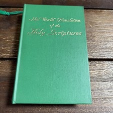 Vintage 1961 New World translation holy scriptures watch tower bible Excellent picture