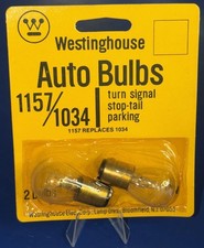 Original Westinghouse 1157/1034 2 Bulbs 12V Amber Automotive Turn Signal Parking picture