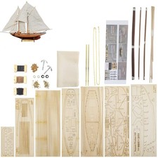GAWEGM Wooden Ship Model Kit for Adults - 1902 Benjamin W.Latham Scale 1/87, ... picture