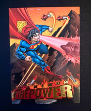 1996 Fleer/SkyBox DC Superman Maximum Firepower Insert #3/20 Turns Up Heat picture