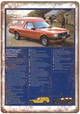 Vintage 1981 Falcon Panel Van Ad Retro Look Metal Sign A8733 picture