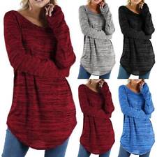 Plus Size Womens Long Sleeve Baggy T-Shirt Ladies Casual Loose Tunic Blouse Tops picture