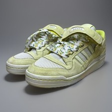 Rare Adidas Shoes Forum 84 Low Sample Not For Resale Floral Lace Yellow Womens 9 picture