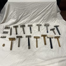 Bulk Lot Of 14 Vintage Razors Gillette Gem Ever-Ready Shick resellers safety  picture