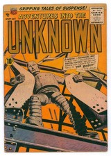 Adventures Into the Unknown #67 VG/Fine 5.0 American Comics Oct 1955 Comics picture