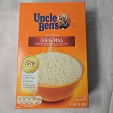 Uncle Ben's Box- Discountinued Logo, Memorobilia,  Nostalgia Colectable picture