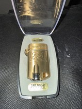 Nascar Jeff Gordon Lighter 24k Gold  Plated Boxed NOS Racing 2002 picture