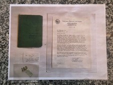 ​1865 ABRAHAM LINCOLN Civil War Death Room Wallpaper Swatch Relic Fragment NPS picture