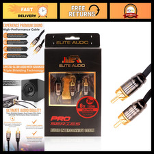 Pro Series | 6ft 2-Channel RCA Cable | OFC | Triple Shielded picture
