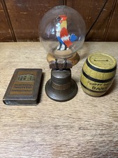 Lot Of 4 Different Antique Vintage Banks  picture