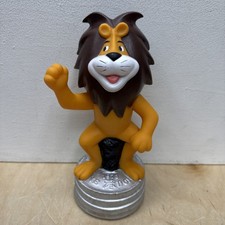 Vintage 1970’s HSBC Leo The Lion Plastic Coin Bank Hong Kong Bank Mascot RARE picture