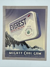 1999 Magazine Print Ad Advertisement Everest Mint Gum TDK CD-R Media Music Y2K picture
