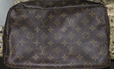 Louis Vuitton Monogram Trousse Toilette 23 Clutch Hand Bag Old Model 943AA USA picture