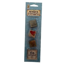 Vintage Disney 1996 Pooh and Friends 3-Piece Stamps with Ink Pad Tigger Piglet picture