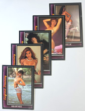 Lot of 5 Cards- RARE 1991 Holo Pleasures California Dreaming Girls, B2 picture