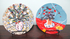 2 Tony Curtis Signature Collection Decorative Charger Plates 323/500 picture