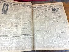 1930 Arizona Daily Star Newspapers JULY & AUG Bound State Librarian Sports, ADs picture