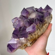 5.7LB Large Natural Amethyst Cluster Crystal Raw Mineral Specimen Healing Decor picture