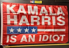 Donald Trump Flag FREE USA SHIP 13 Republican Save America Vance USA Sign 3x5' picture