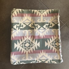 Vintage 1930’s Beacon Camp Blanket Southwest Native Pattern 72” x 62”  picture