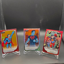 Upper Deck Platinum DC Superboy 3-Card Lot 2026 Red Rainbow #9 #127 Rainbow #168 picture