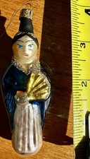 Rare Vintage 1989 Christopher Radko KIM ONO Geisha Girl Glass Christmas Ornament picture