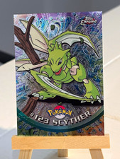 2000 Topps Chrome Pokémon TV Animation Edition #123 Scyther Card English picture