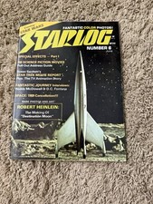 Vintage 1976 Starlog Magazine 1st Ever Star Wars Mention RARE VG+ picture
