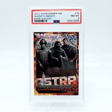 2022 Warhammer 40k Gaunts Ghosts #70 Astra Militarum PSA 8 Dark Galaxy Inferno picture